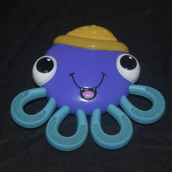 Nuby Vibe-eez Vibrating Baby Teether Octopus - Picture 2 of 3